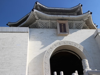 台湾の月下老人(霞海城隍廟)の外観